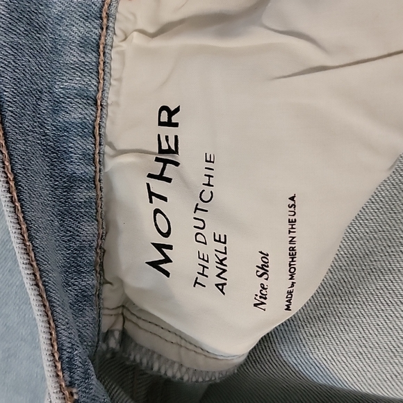 MOTHER "The Dutchie" Ankle Jean-Nice Shot Avail Sizes:27 & 29 - Picture 4 of 16